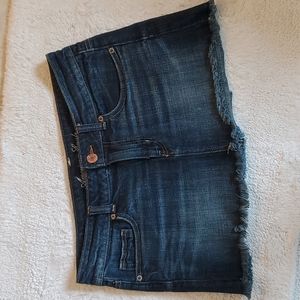 AE denim mini skirt